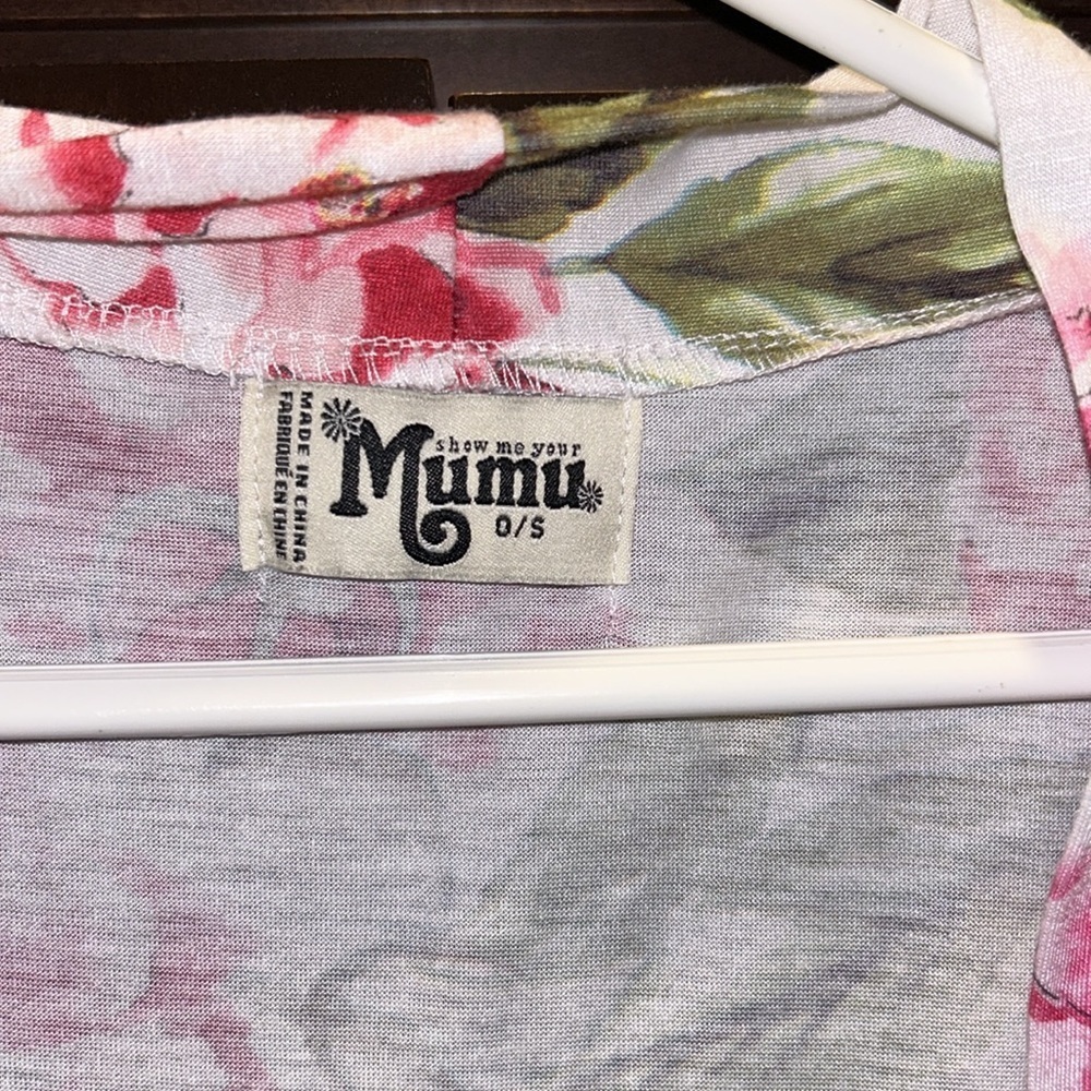 Show Me Your MuMu Pink Floral Duster Kimono Cardigan - Picture 3 of 3